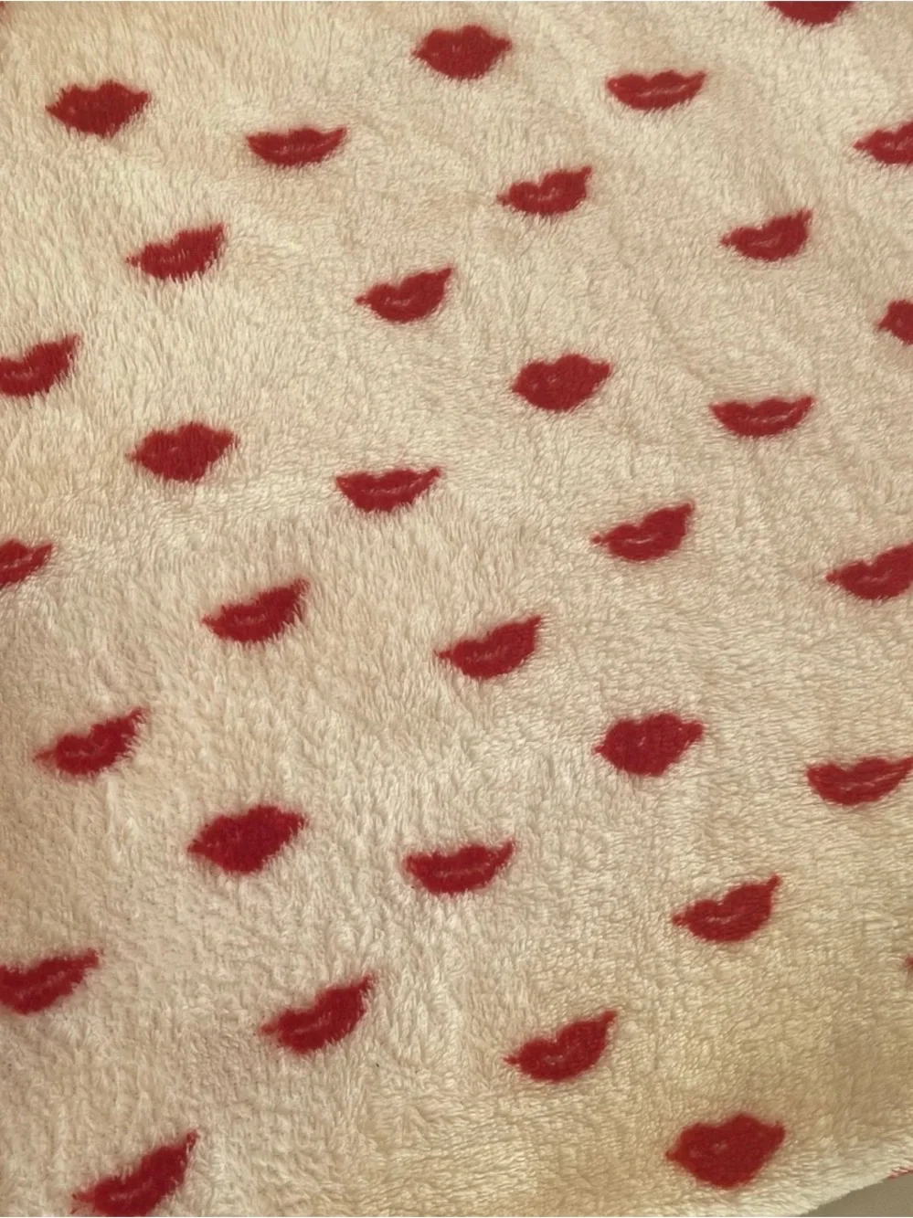 2024 Target Lips Plush Throw Blanket